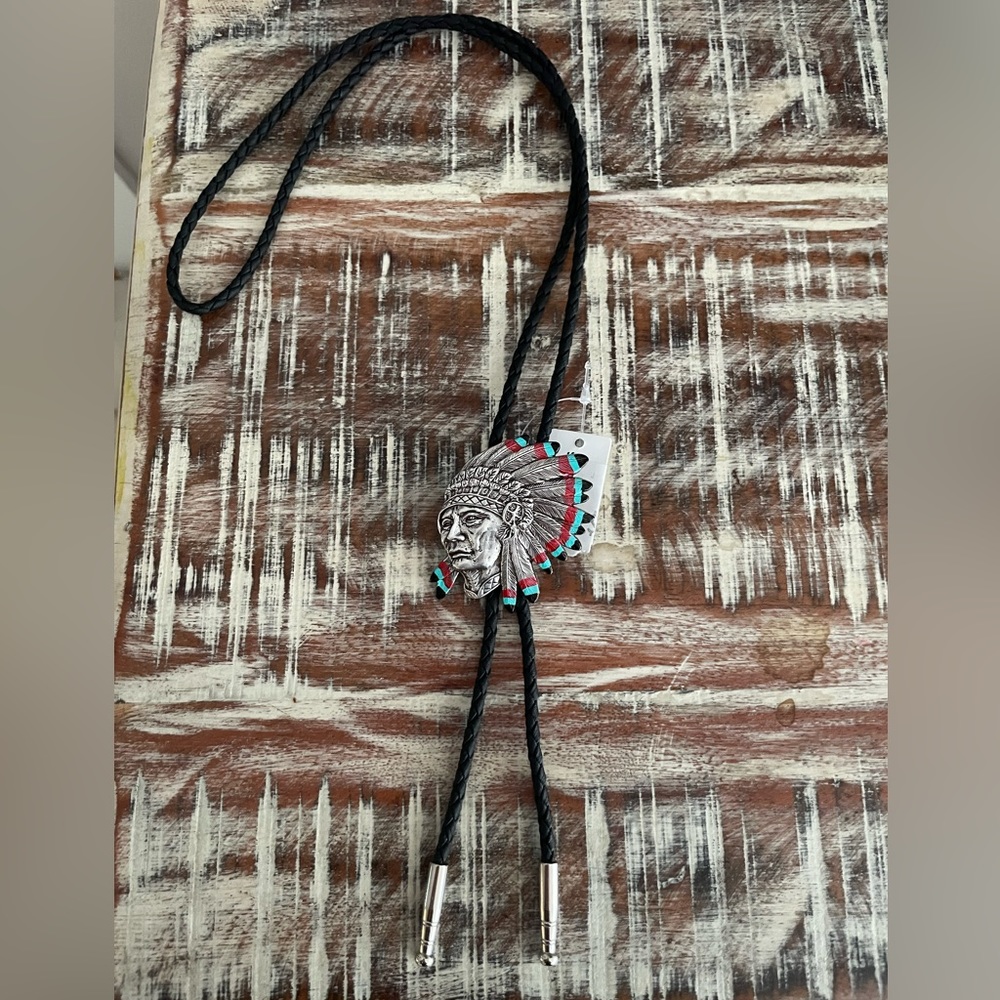 NWOT Native American bolo tie!